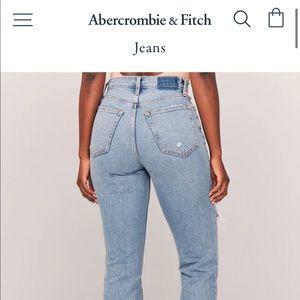 Curve Love 90s Ultra High Rise Straight Jeans